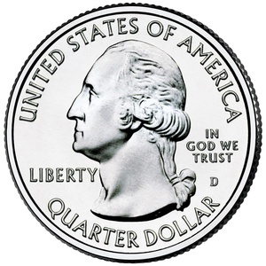 2012 Quarter - S - Hawaii Volcanoes - Uncirculated obverse